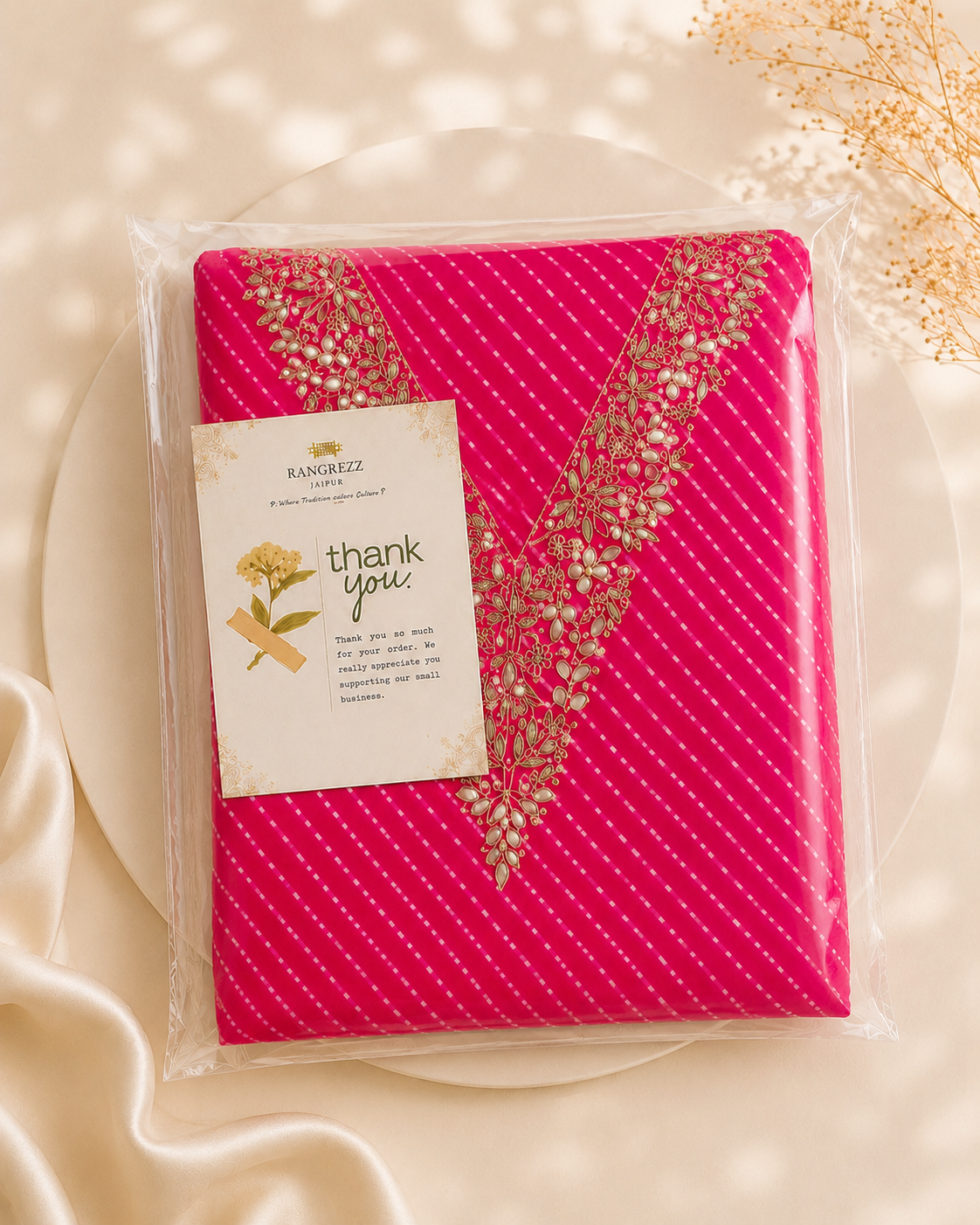 Leher By Rangrezz Jaipur