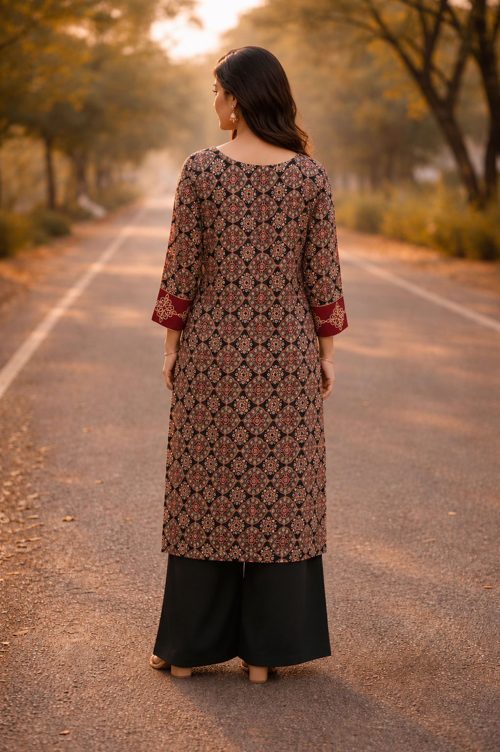 Ruhani Patola Kurta