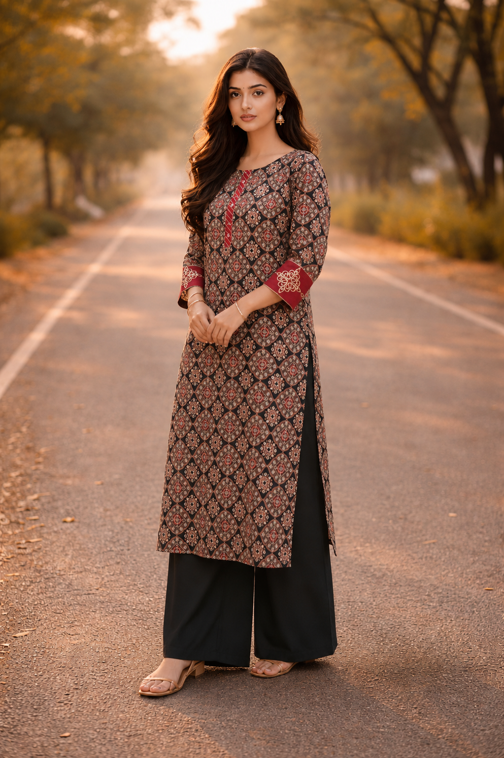 Ruhani Patola Kurta