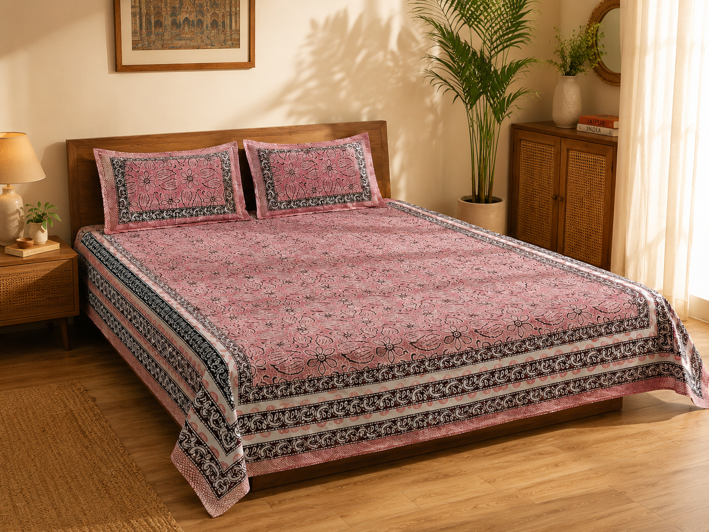 Jaipuri Premium Cotton Bedsheet