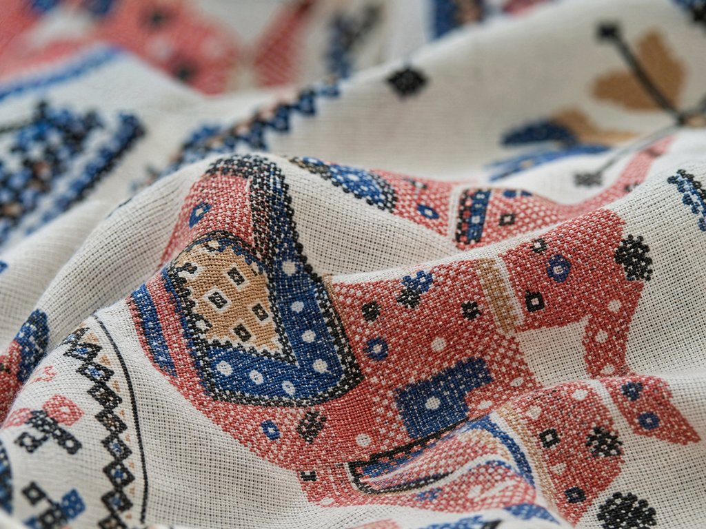 Elephant Print Cotton King Size Bedsheet (90*108)