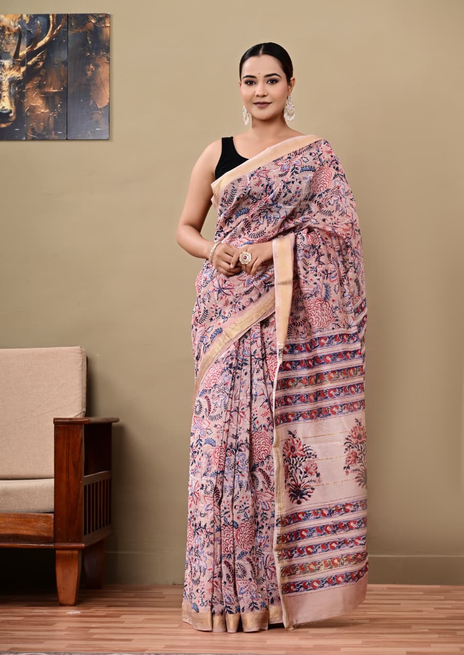 Maheshwari Silk Saree