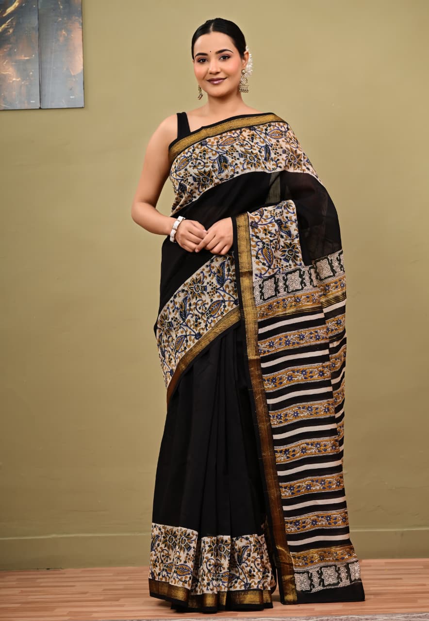 Maheshwari Silk Saree